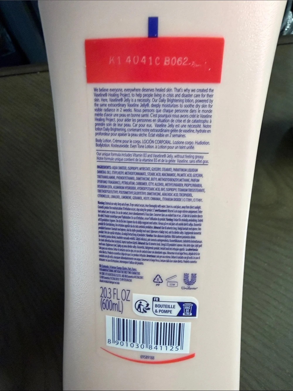 Vaseline Daily Brightening & Essential Healing Lotion Duo - Pink & Yellow